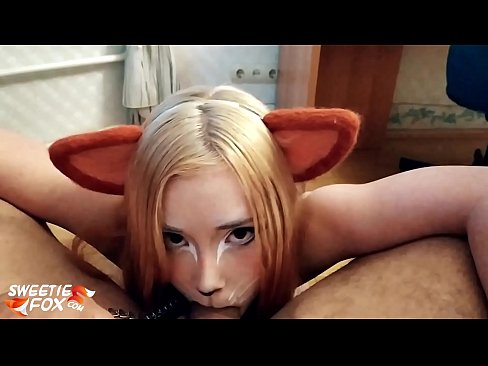 ❤️ Kitsune ingoia cazzo è cum in bocca ️ Video anale à noi ❌